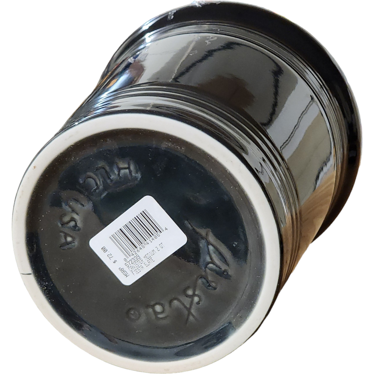 Homer Laughlin Fiesta Slate Medium Canister & Lid