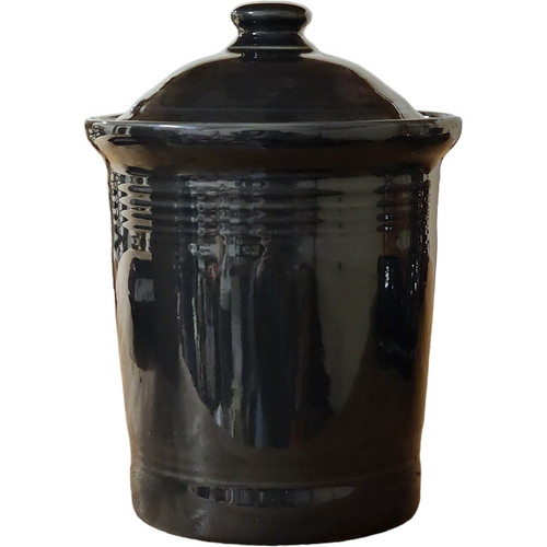 Homer Laughlin Fiesta Slate Medium Canister & Lid