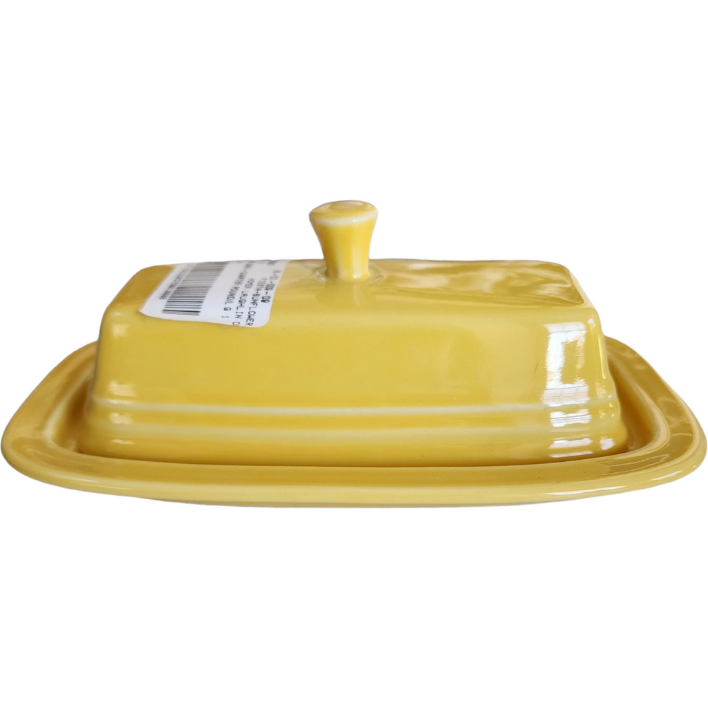 Homer Laughlin Fiesta Sunflower 1/4 Lb Covered Butter
