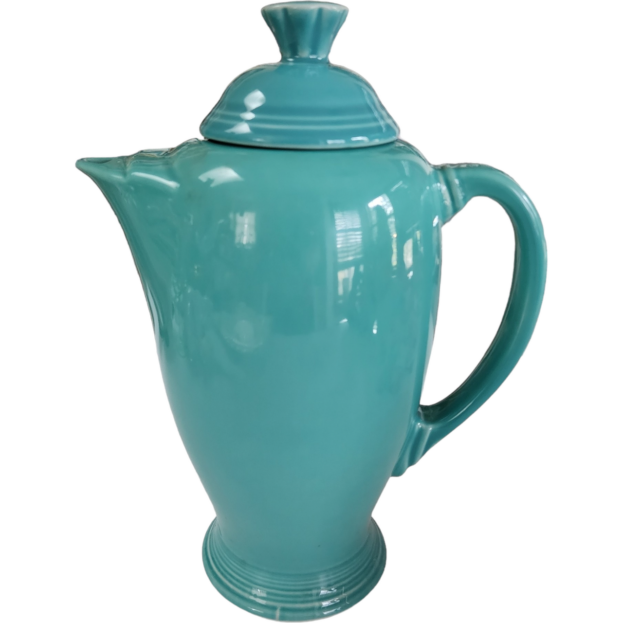 Homer Laughlin Fiesta® Turquoise Covered Coffee Server