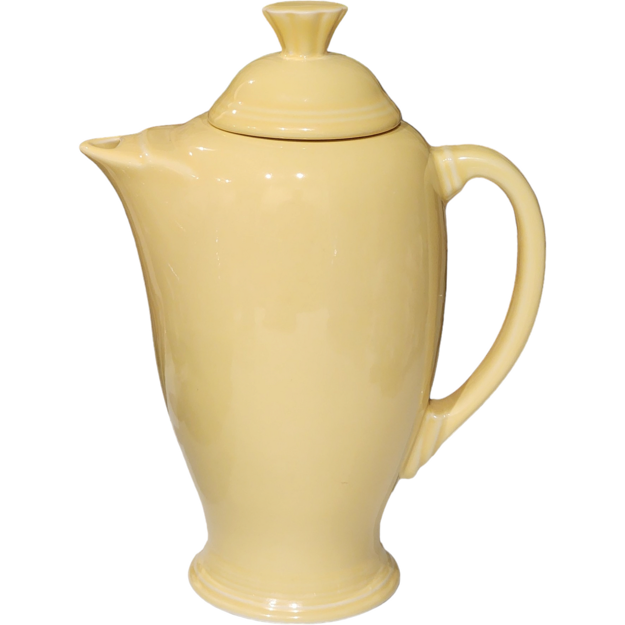 Homer Laughlin Fiesta® Yellow Covered Coffee Server