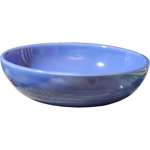 Homer Laughlin Kitchen Kraft Fiesta Harlequin Mauve Blue Individual Salad Bowl