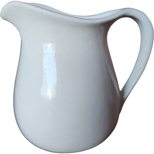 Homer Laughlin Restaurantware White Ironstone Pitcher Jug