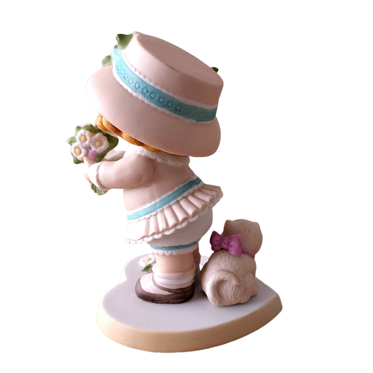 House of Global Art 1987 Dolly Dingle Series "Love You Mom" Porcelain Figurine