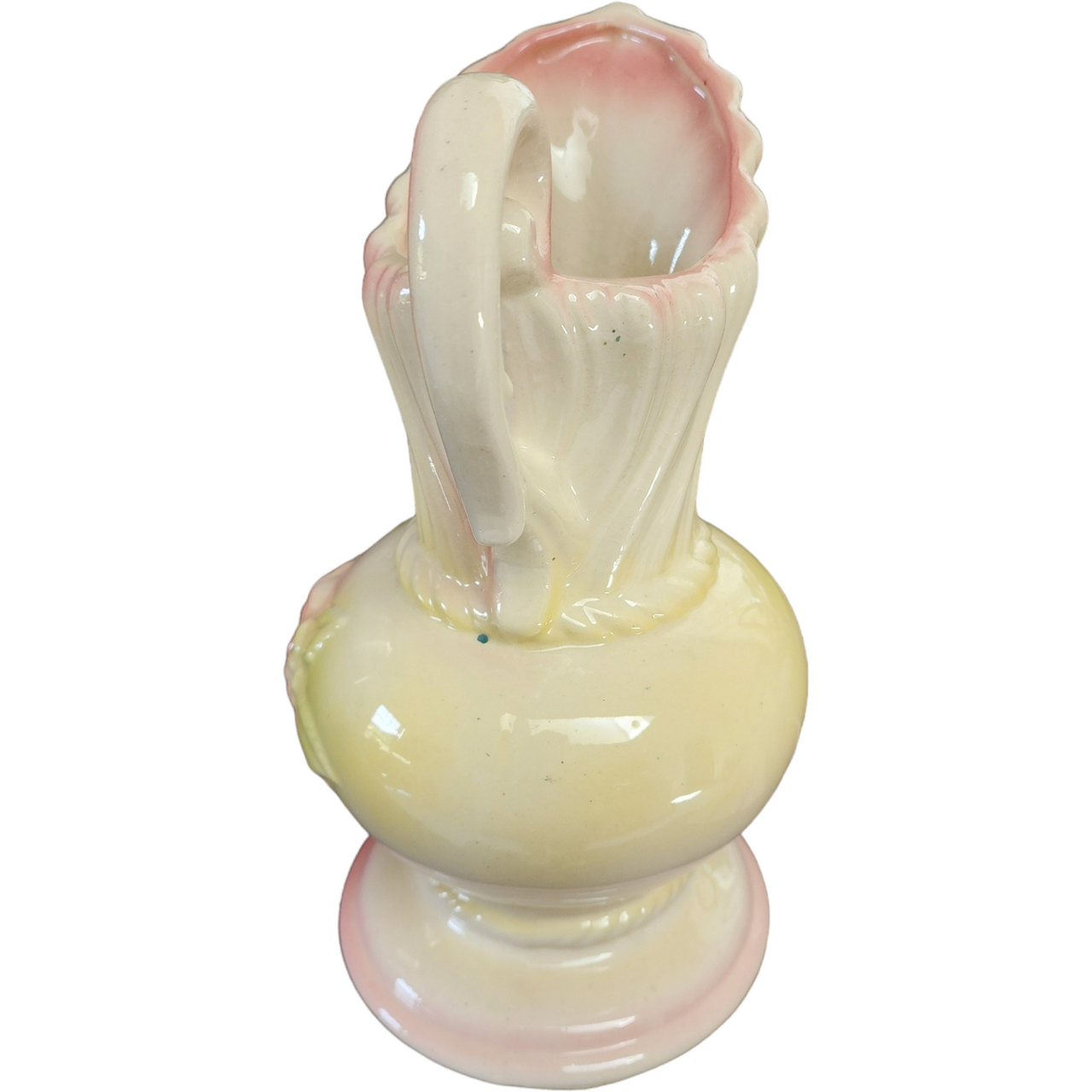 Hull Pottery Pink Floral Pitcher Vase 30/A