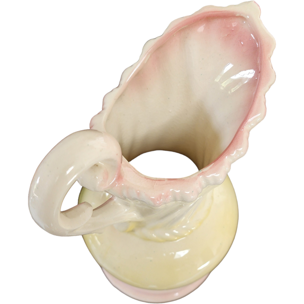 Hull Pottery Pink Floral Pitcher Vase 30/A