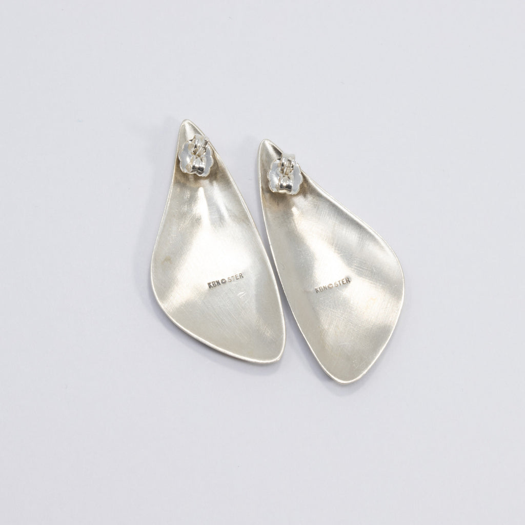 Native American Sterling Silver Post Backs Earrings