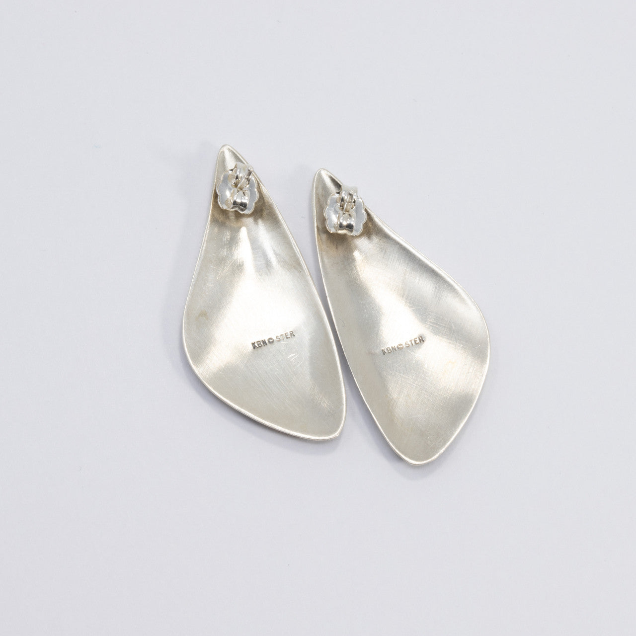 Native American Sterling Silver Post Backs Earrings