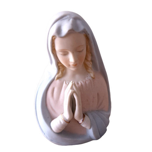 6" INARCO Madonna Praying Head Vase Japan