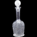Imperial Glass Mogul Variant Clear Pressed Glass Decanter with Stopper