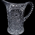 Imperial Glass Ohio Mayflower Clear Pressed Glass Pitcher 48 oz