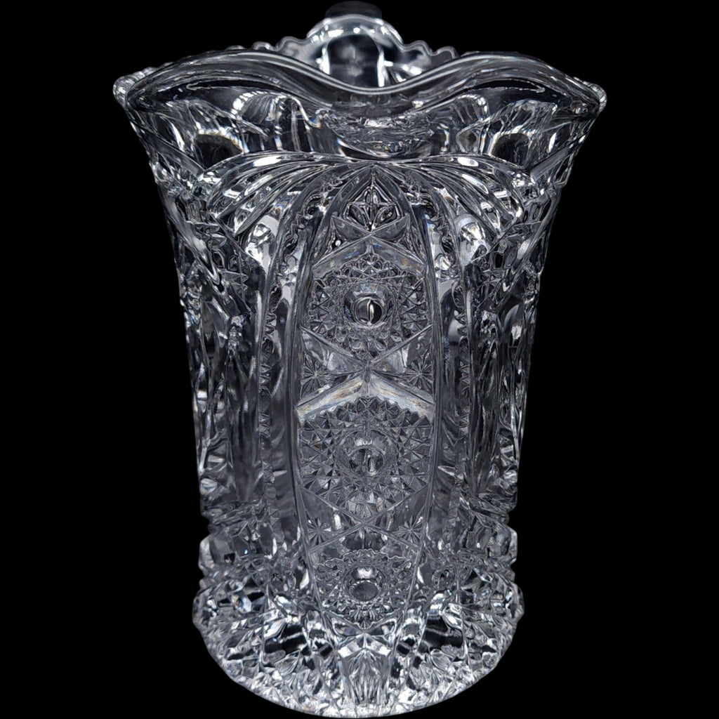 Imperial Glass Ohio Mayflower Clear Pressed Glass Pitcher 48 oz