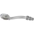 4" Imperial Glass-Ohio Candlewick Clear 3 Bead Marmarlade/Mayo Ladle