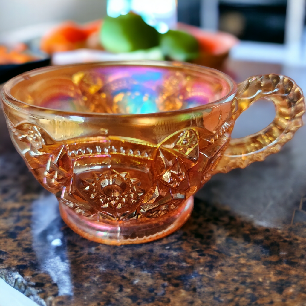 Imperial Glass-Ohio Fashion Marigold Carnival Punch Cup