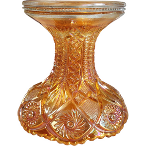 Imperial Glass-Ohio Twins Marigold Fruit Bowl-Base