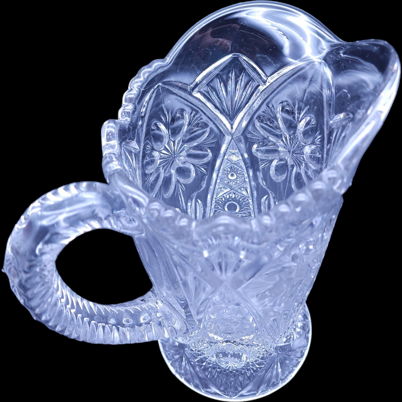 Imperial Glass Ohio Cosmos Clear 32 Oz Pitcher