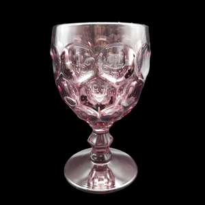 Imperial Glass Ohio Provincial Amethyst Water Goblet