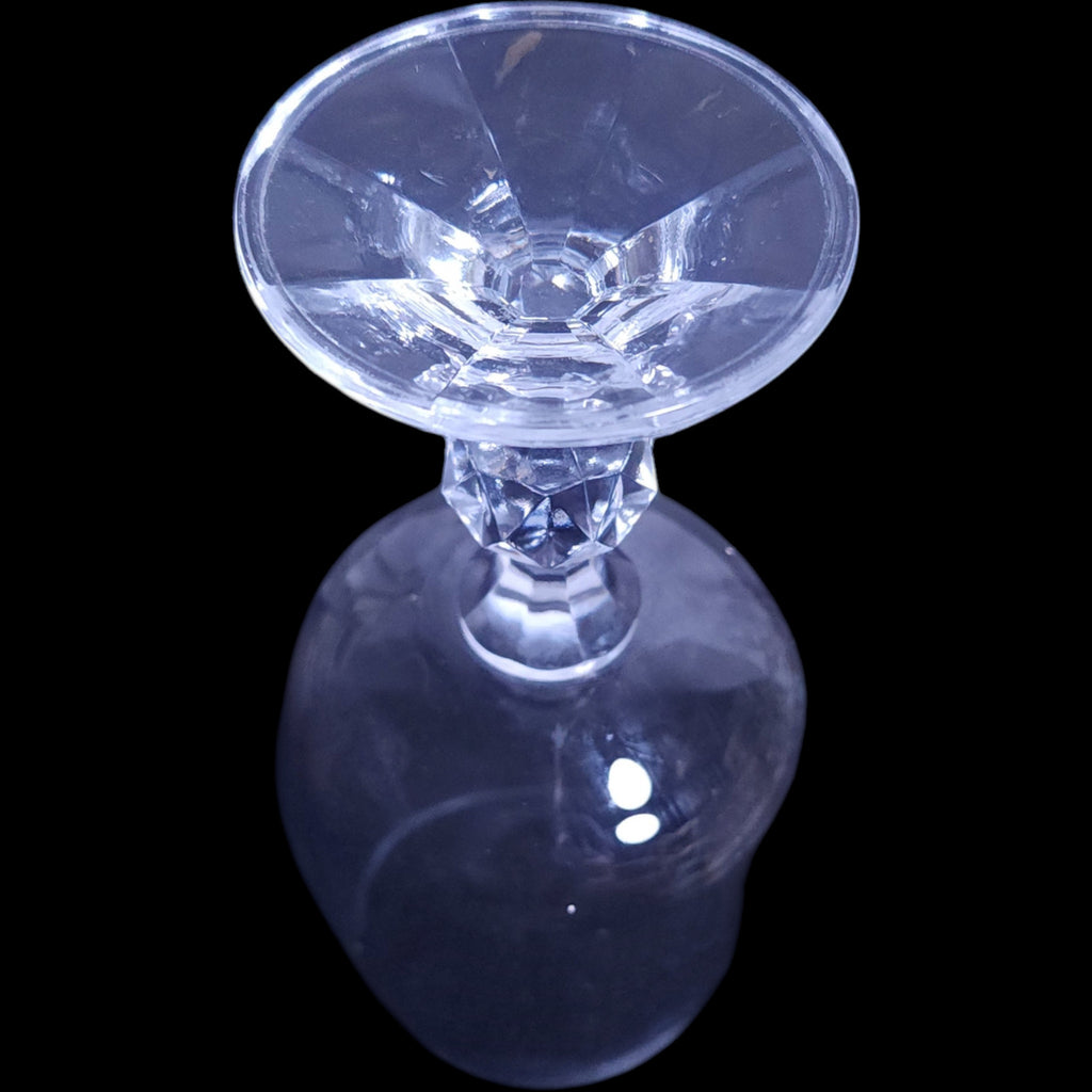 Import Associates Claudia Pattern Crystal Water Goblet