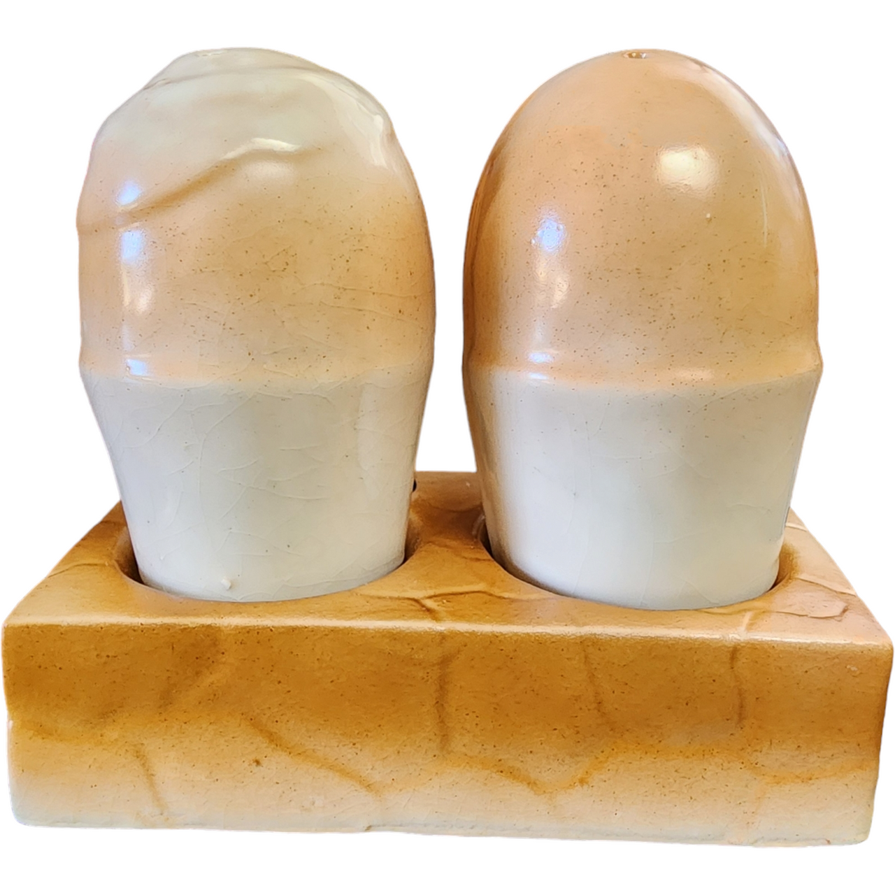 J B Betsons China Hand Painted Humpty Dumpty Salt & Pepper Shakers Japan