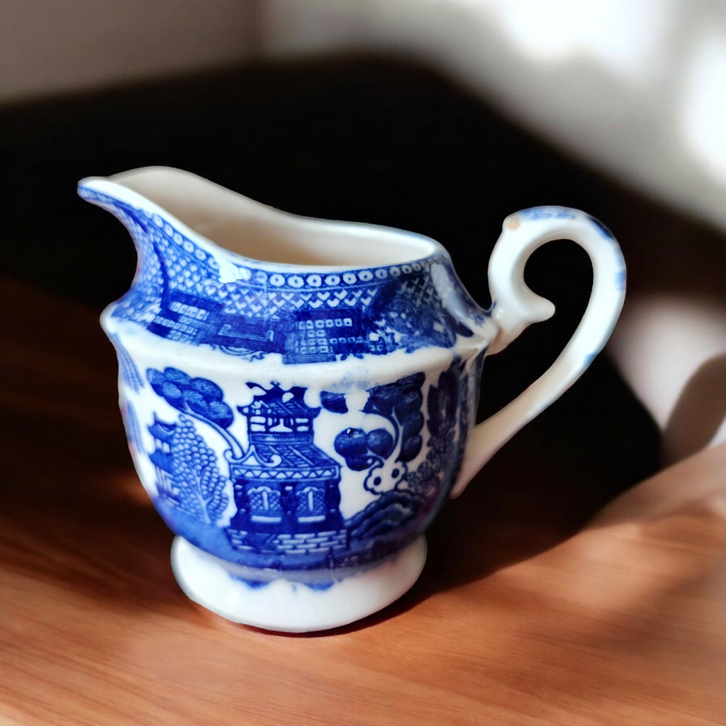 Japanese Blue Willow Little Creamer
