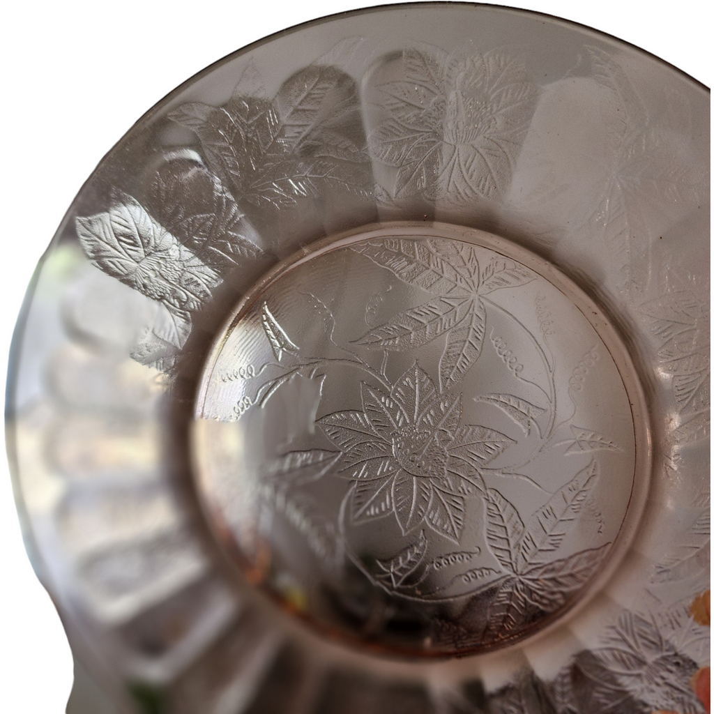 Jeannette Floral Pink 8" Salad Plate