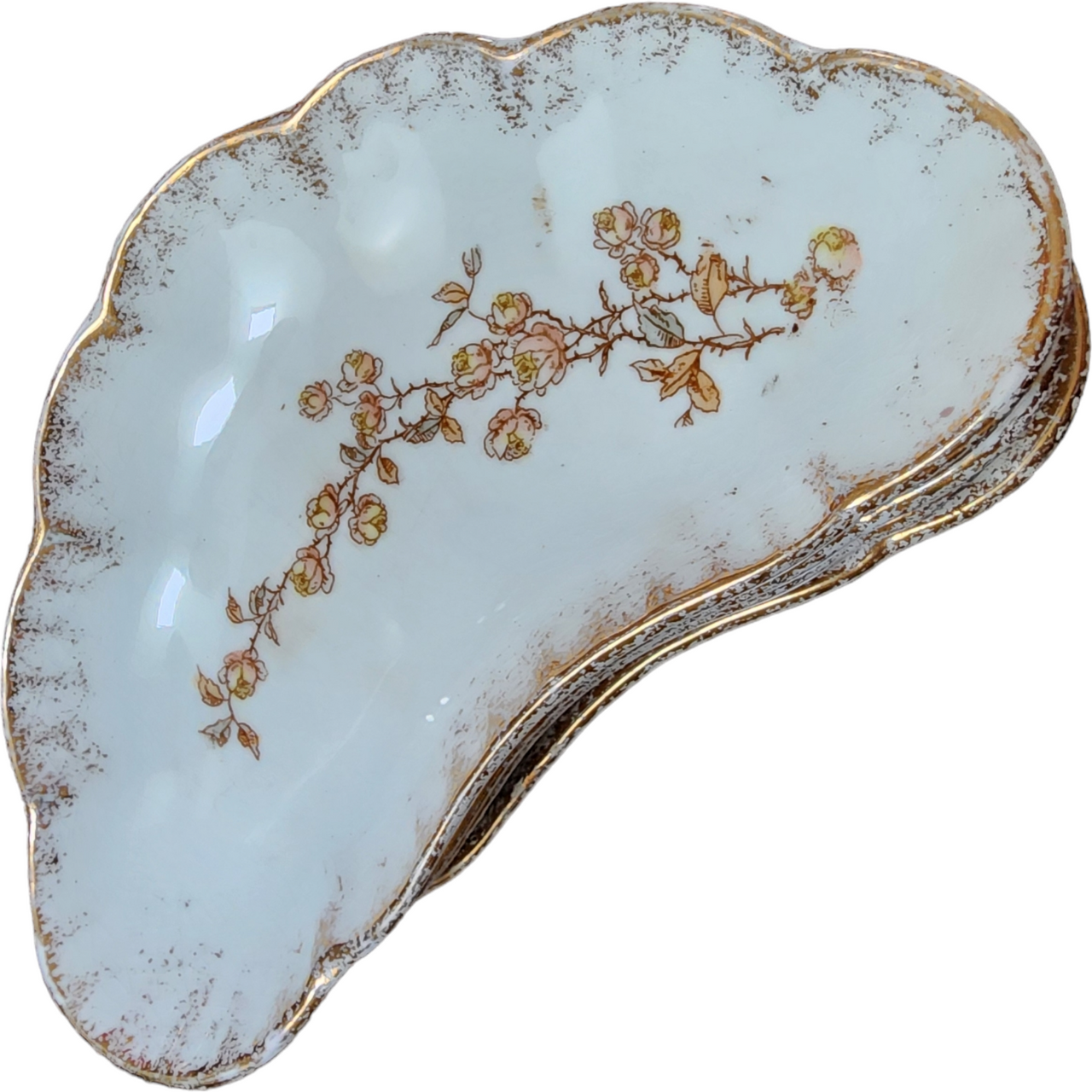 Johnson Bros Floral Transferware Tonquin Bone Dish Set of 4