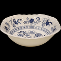 Johnson Brothers Blue Nordic Blue Onion & Floral Design Rim Square Cereal Bowl