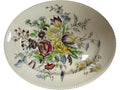 Johnson Brothers Garden Bouquet 16" Oval Serving Platter Ironstone Floral England