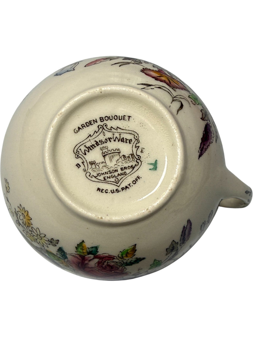 Johnson Brothers Garden Bouquet Creamer Ironstone Floral England