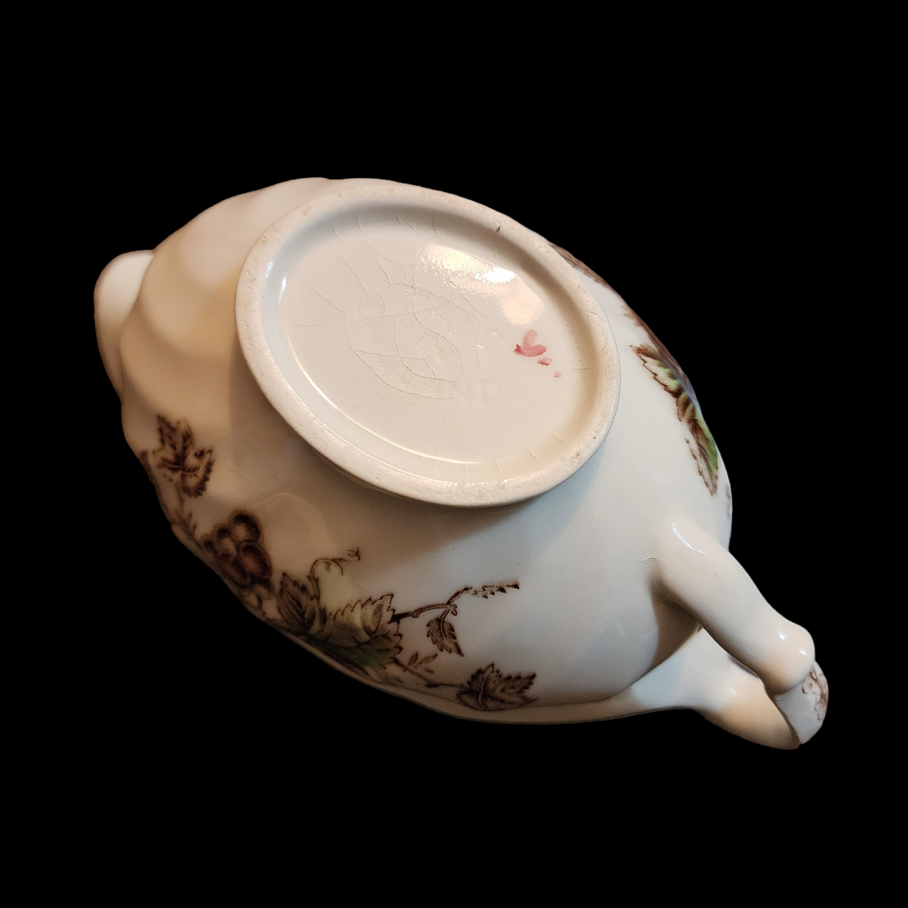 Johnson Brothers Harvest Time Brown Multicolor Gravy Boat
