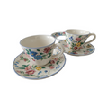 LAURA ASHLEY Hazelbury Cup & Saucer 5 pc Set