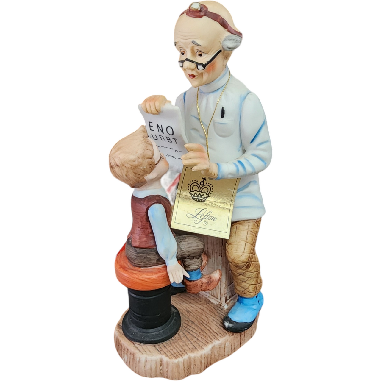Lefton Porcelain Eye Doctor Figurine #2749 Taiwan