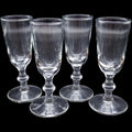 Libbey Georgian Cordial Pressed Glasses Set of 4