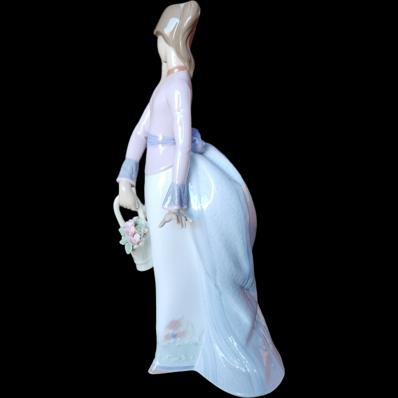 Lladro Collector Society Figurines Basket Of Love Figurine Collectible Boxed