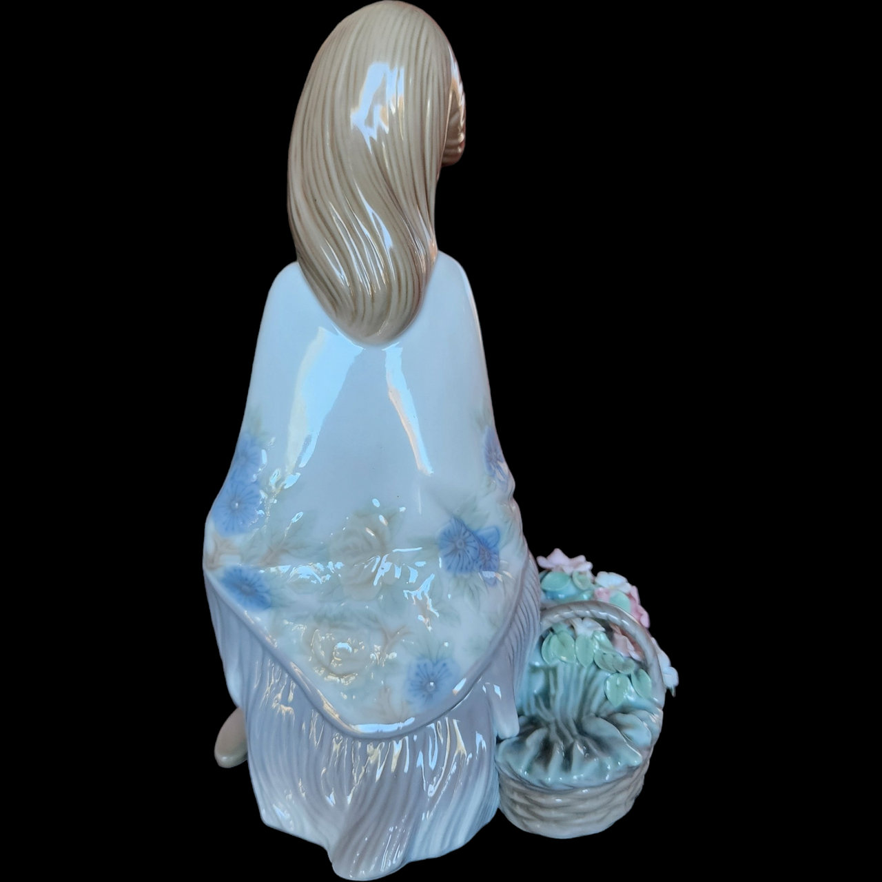Lladro Museum Collector Society Figurines Flower Song Gloss Figurine Collectible