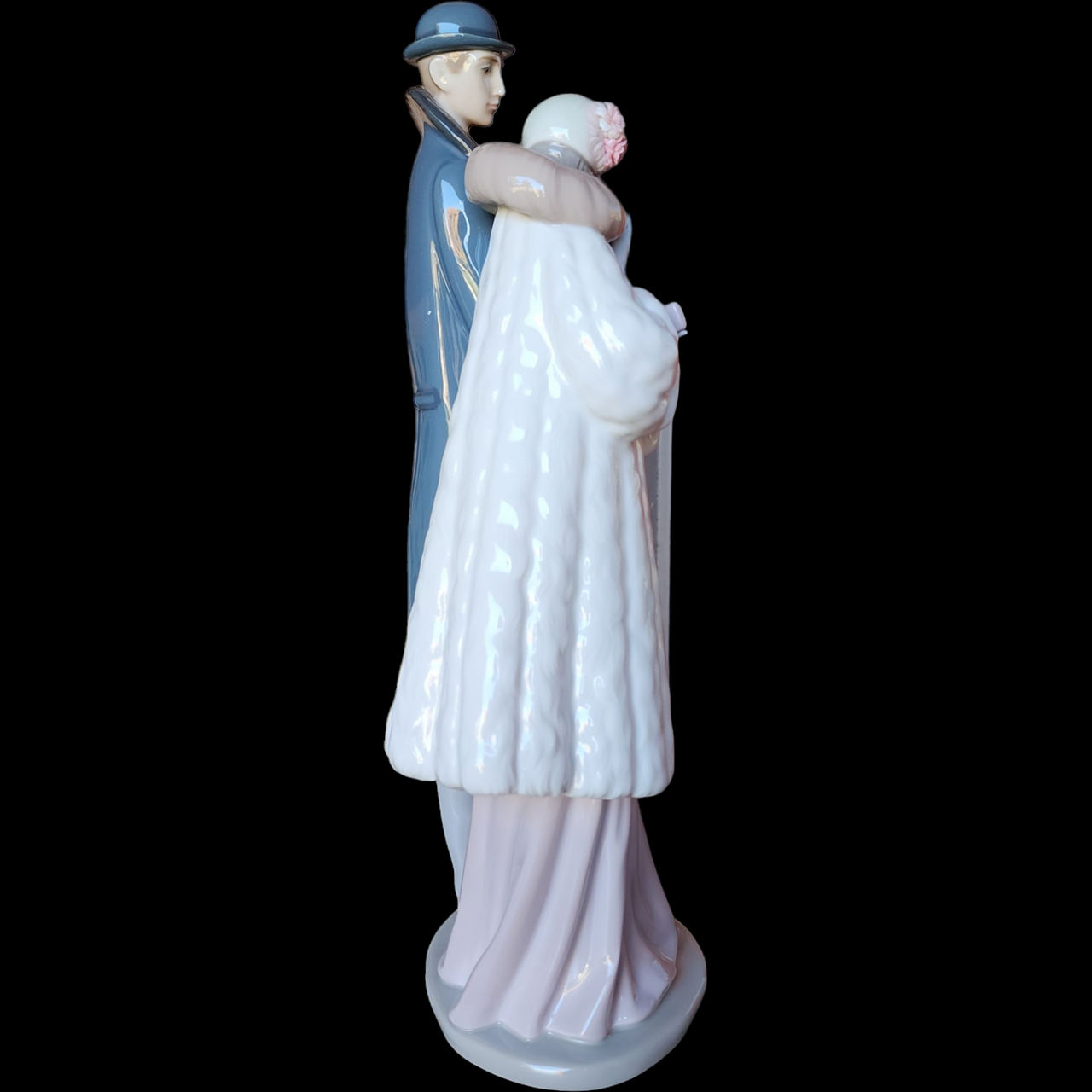 Lladro Romance Couples On The Town Figurine Collectible Boxed