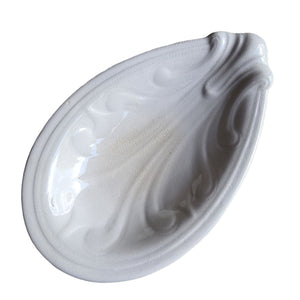 MAYER & ELLIOT White Berlin Irinstone DeSoto Relish Dish