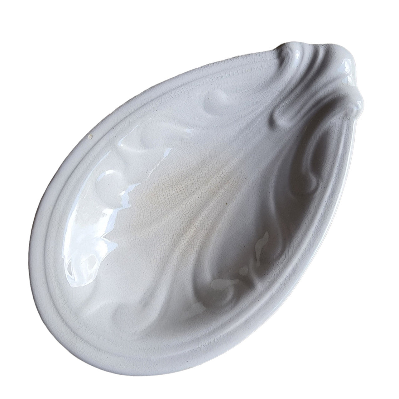 MAYER & ELLIOT White Berlin Irinstone DeSoto Relish Dish