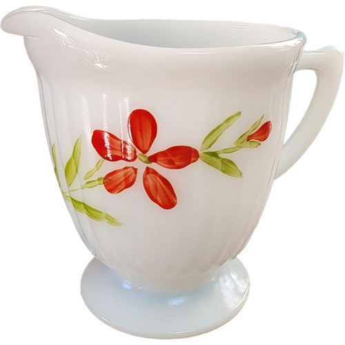 MacBeth-Evans Petalware Florette Creamer