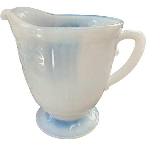 MacBeth-Evans White American Sweetheart Monax Footed Creamer