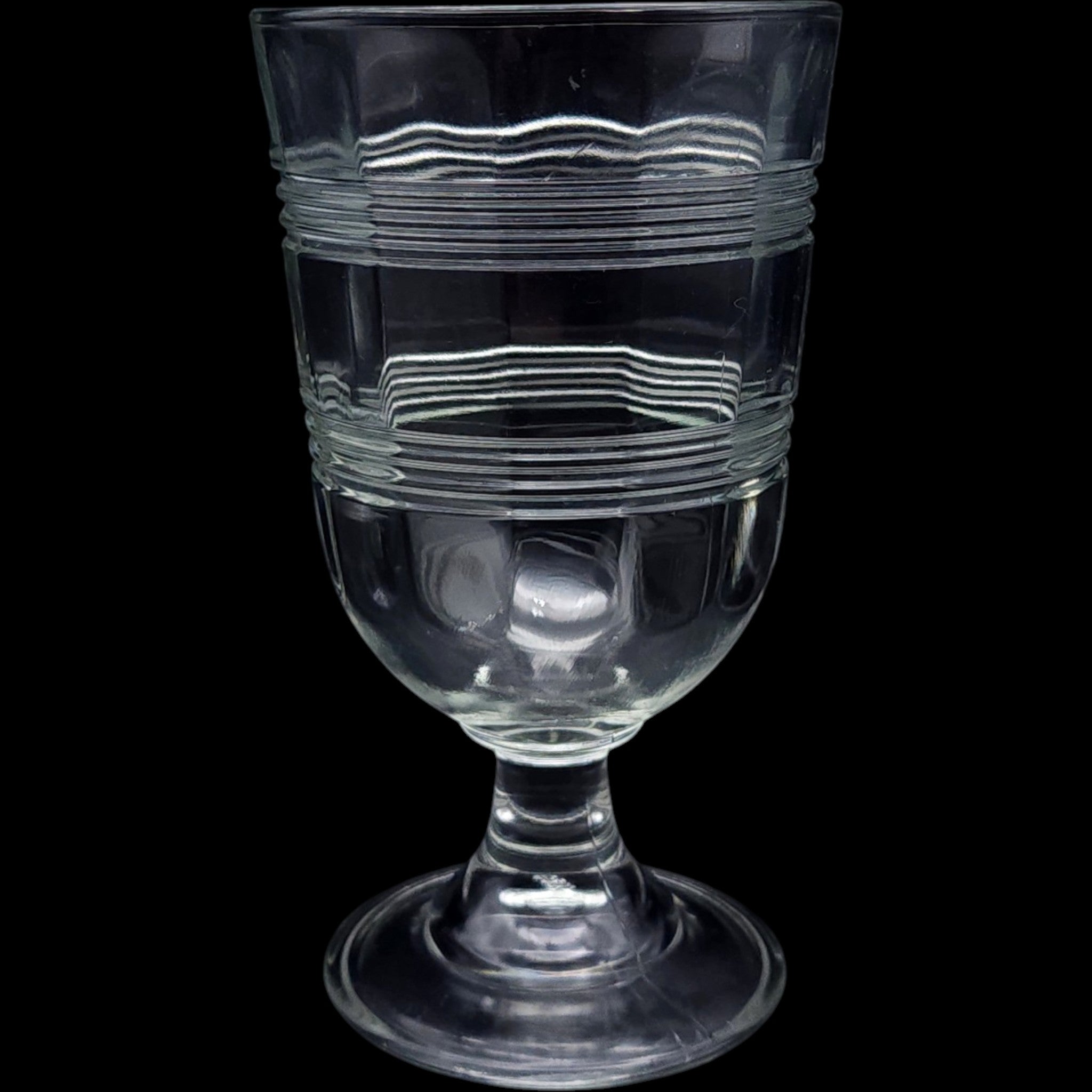 Martha Stewart Everyday Ring Optic Panel Iced Tea Glass