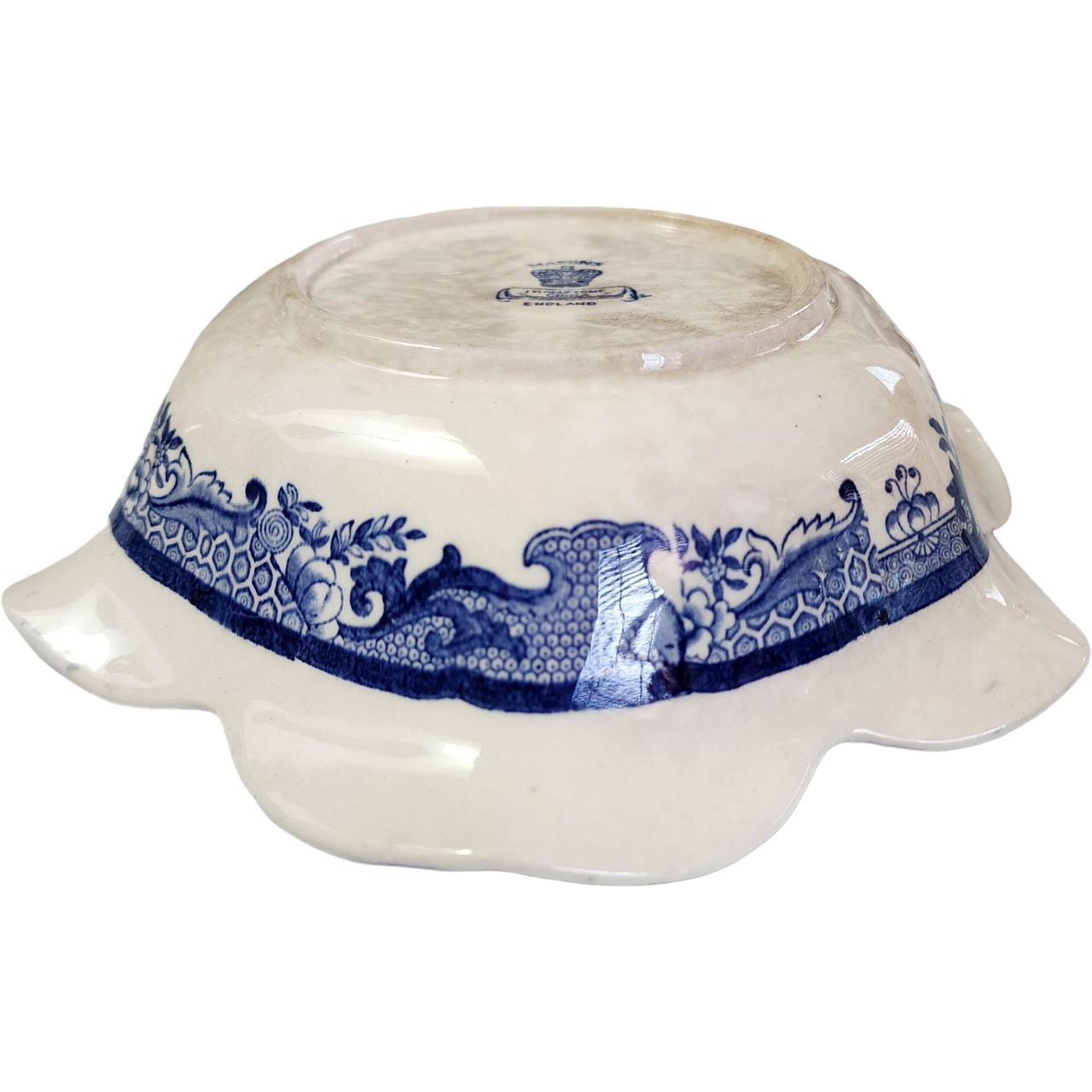 Mason's Willow Blue Ironstone Blue & White Bowl England