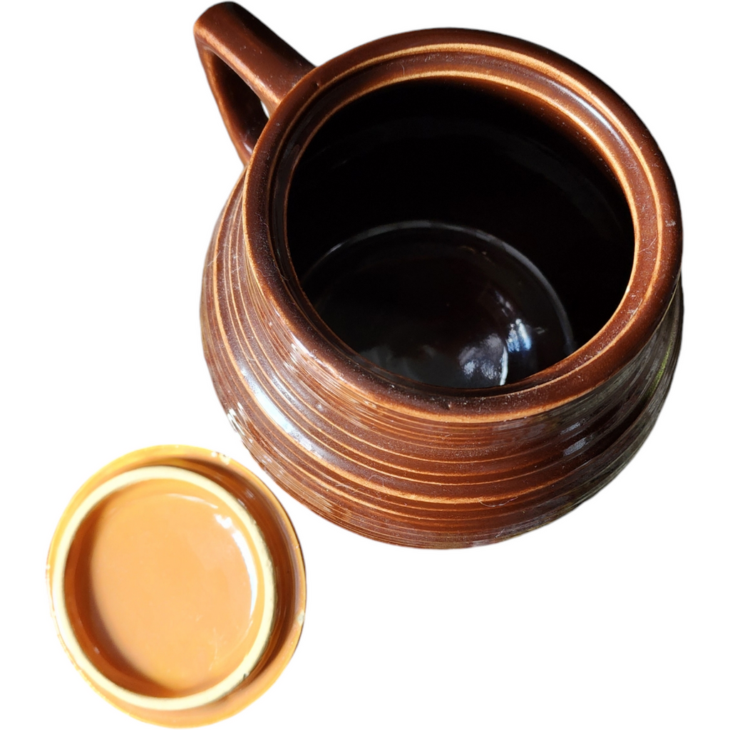 McCoy Bean Pot with Lid Farmhouse Decor