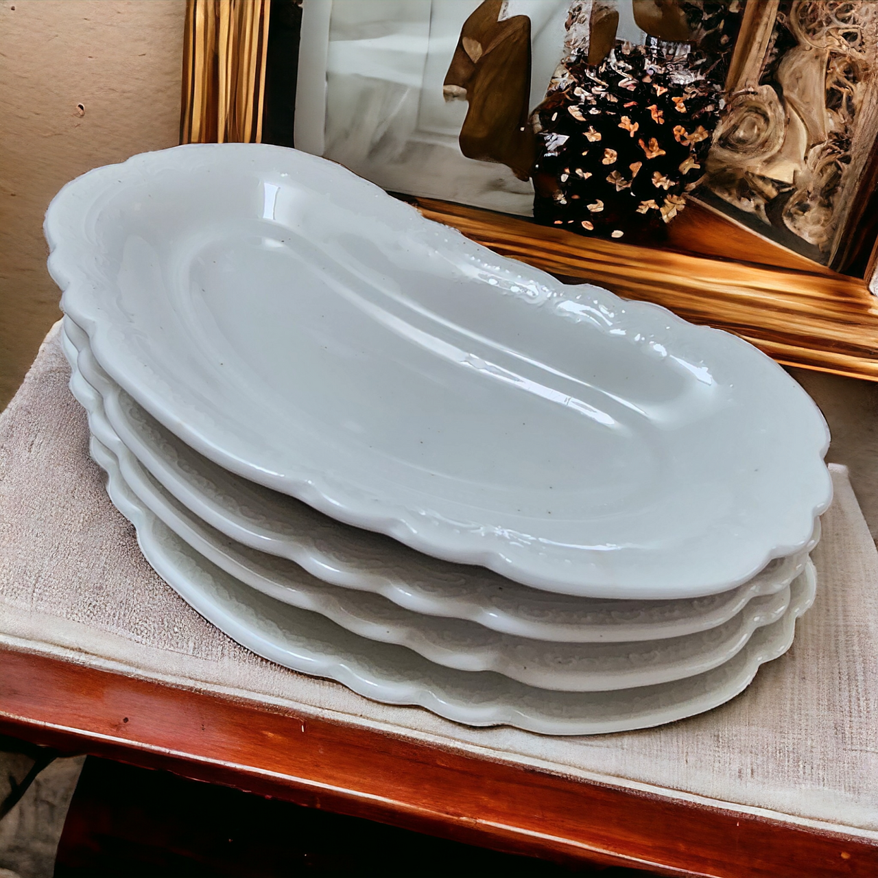 Meakin J & G Hanley Bone Dish Set of 4