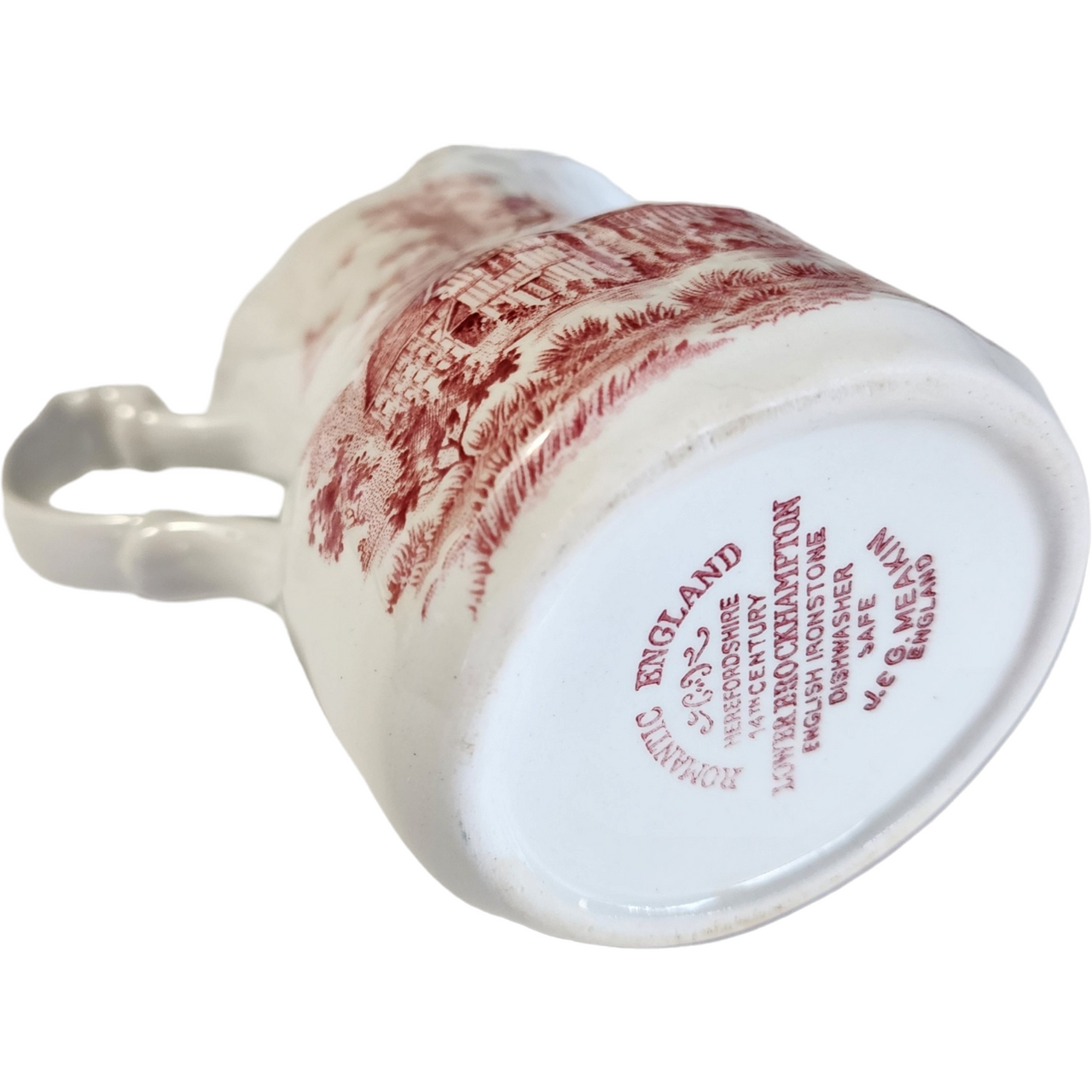 Meakin J & G Romantic England Red Creamer