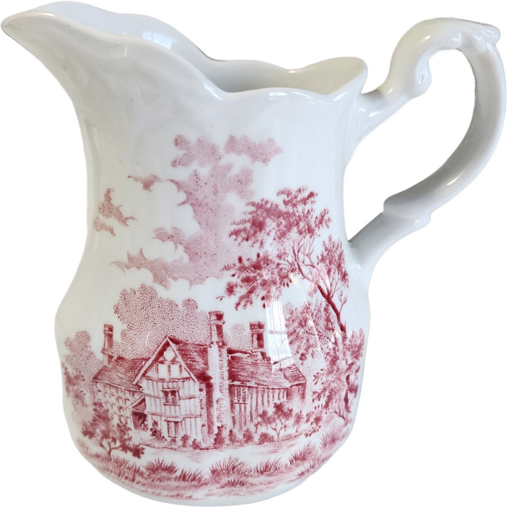 Meakin J & G Romantic England Red Creamer