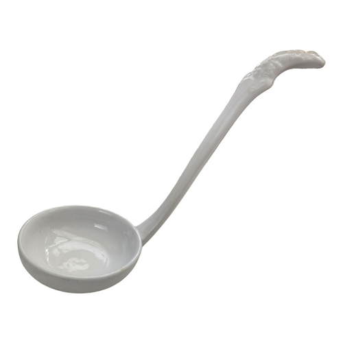 Meakin J & G White Ironstone Wheat and Grape Large Soup Size Ladle