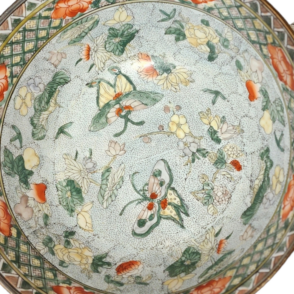 Ming Dynasty Large Porcelain Decorative Bowl
