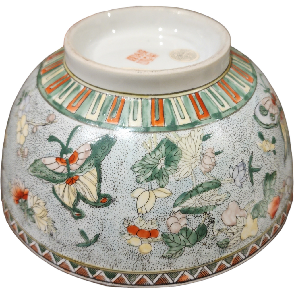 Ming Dynasty Large Porcelain Decorative Bowl