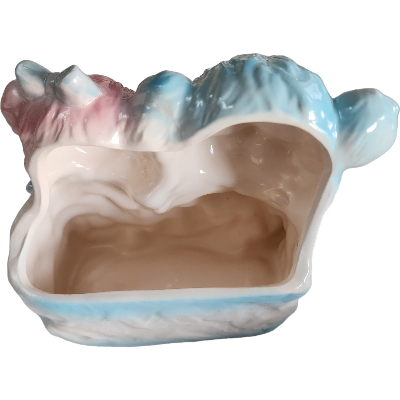 Napco Baby Nursery Planter Bear Pink & Blue Japan